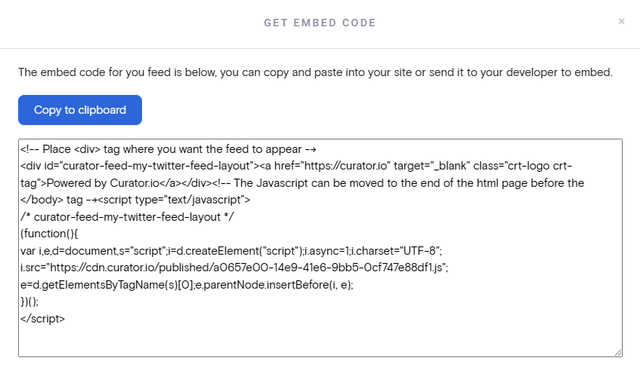 embed content