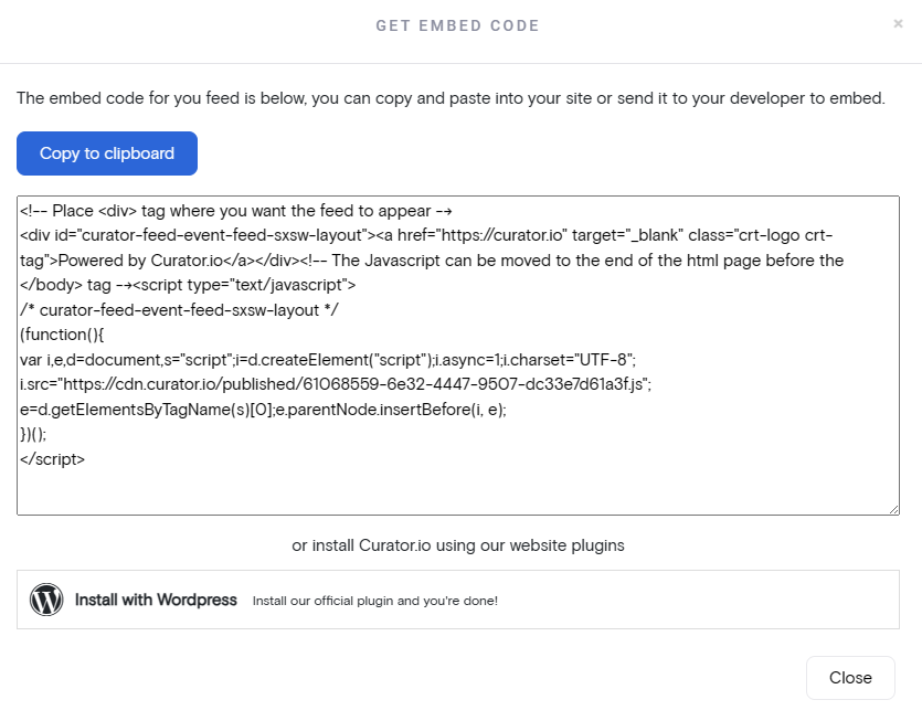 How to Add a Hashtag Widget to Your Website [+ 5 Free Tools] - Curator.io