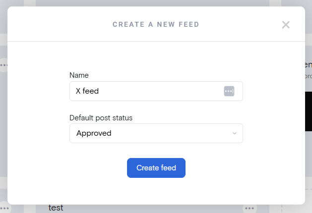 approval status